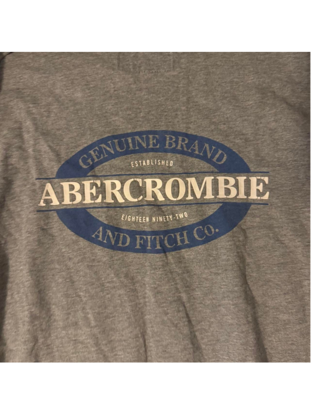 Vintage 90s Gray Abercrombie & Fitch long sleeve shirt #vintage #abercrombie #ma